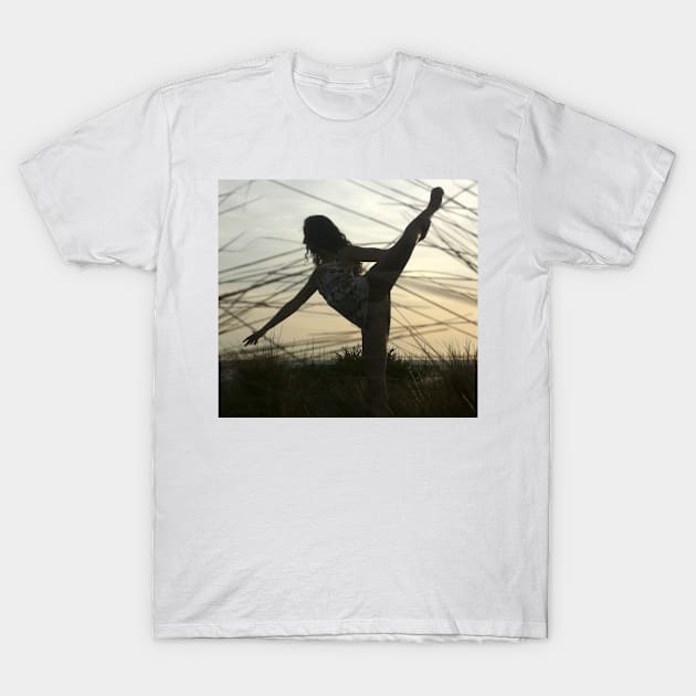 Dancer in the grass T-Shirt by rozmcq